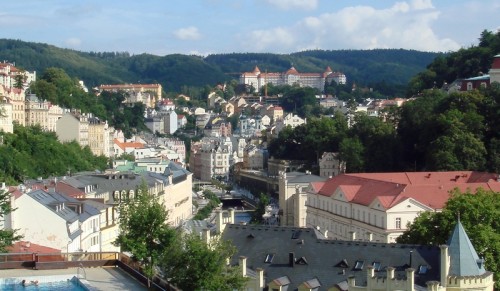 Karlovy Vary patří k nejznámějším lázním u nás, zdroj: wikipedia.org